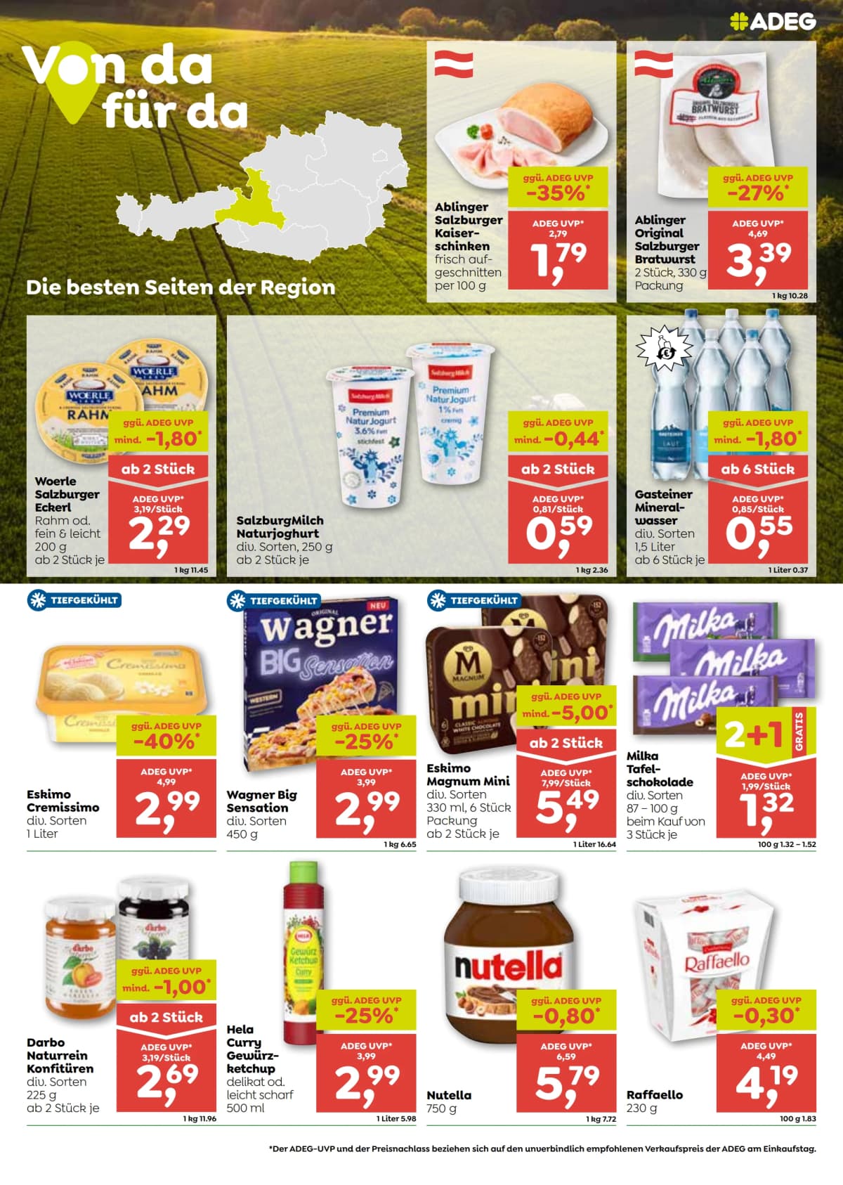 Seite 5 des Adeg Flugblatts – Aktiv - Aktuelle Angebote ab 31.07.2026