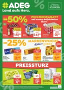 Titelblatt des Adeg Prospekts Aktiv