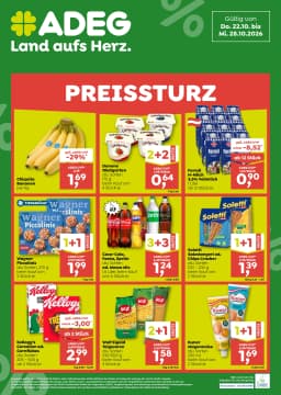 Seite 1 des Adeg Prospekts Aktiv