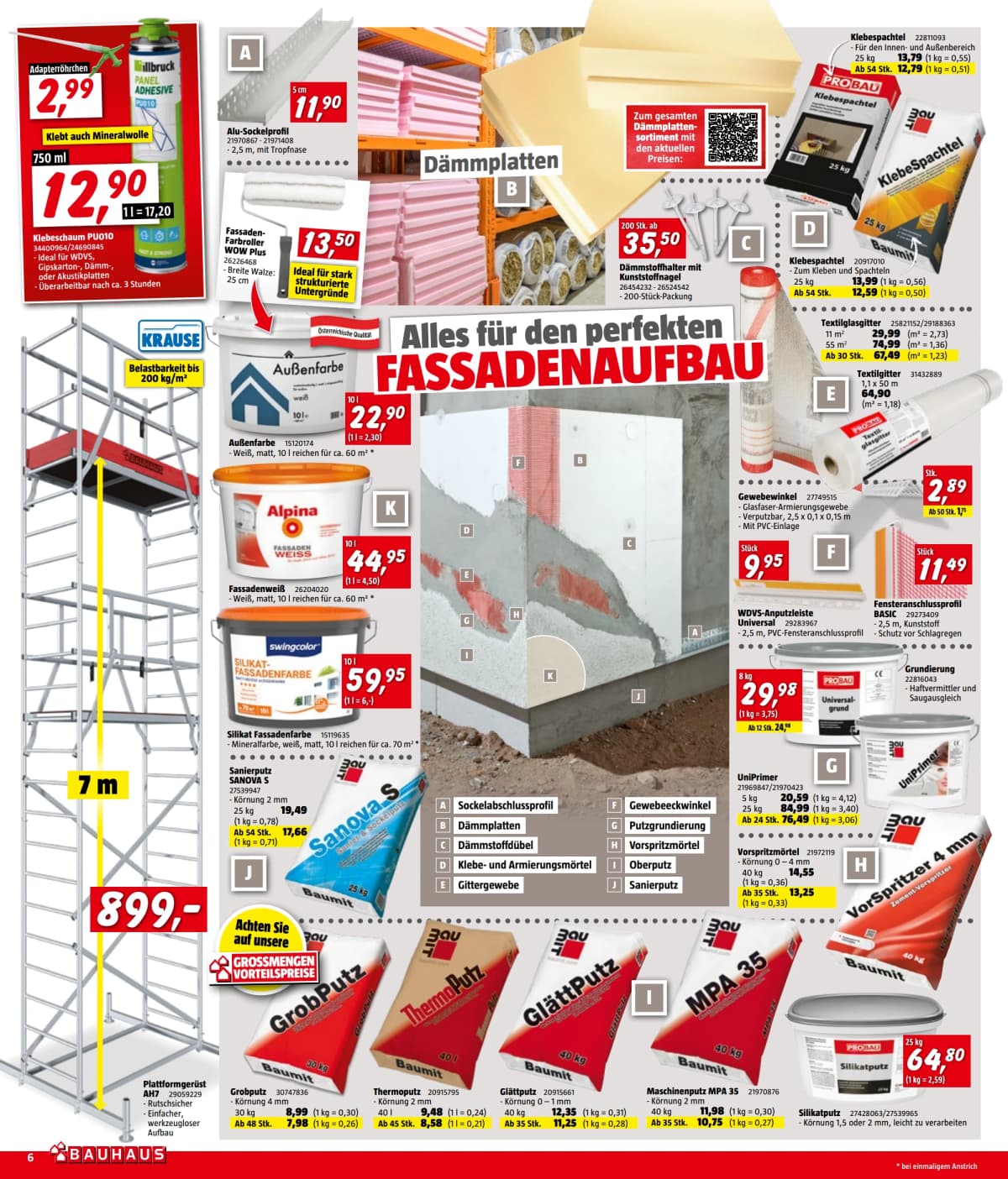 Seite 6 des Bauhaus Flugblatts – August 2026