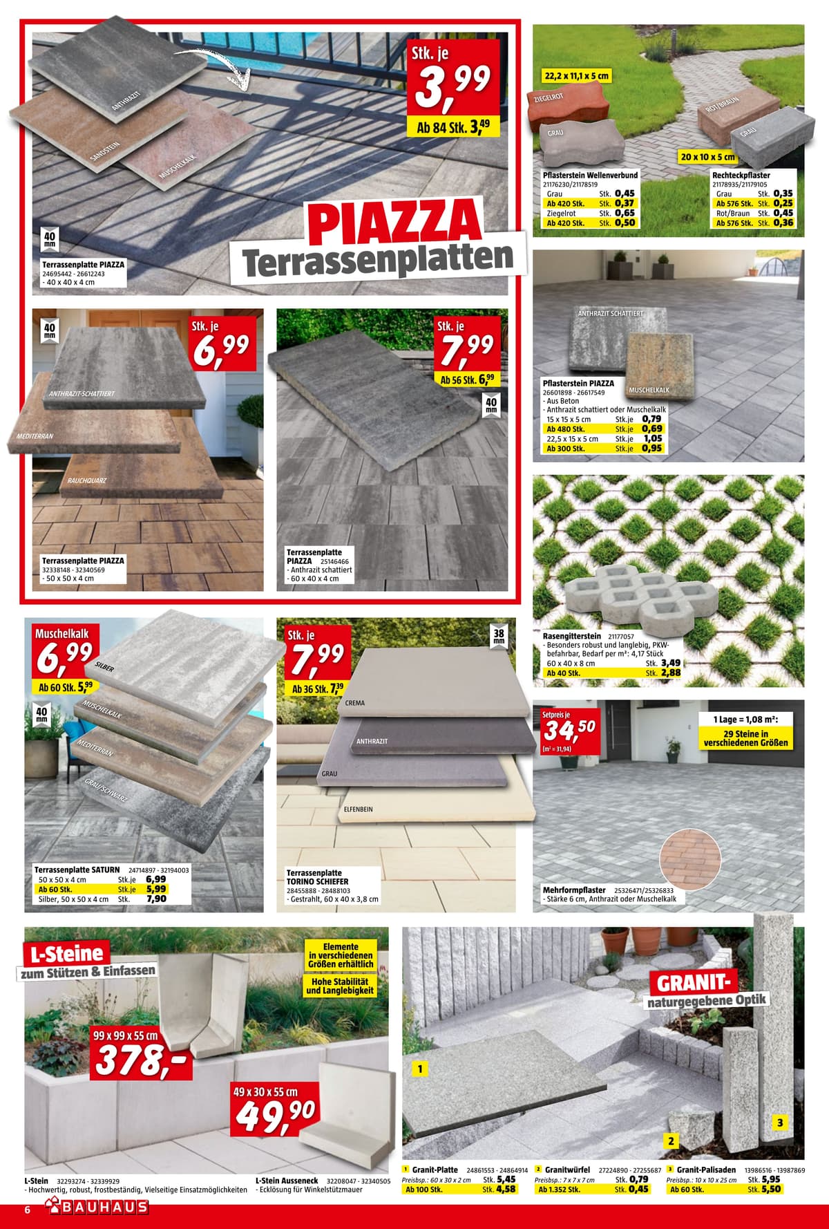 Seite 6 des Bauhaus Flugblatts – September 2026