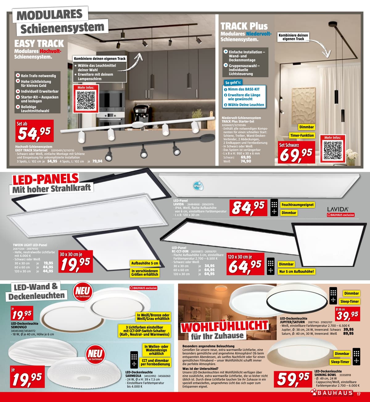 Seite 17 des Bauhaus Flugblatts – Oktober 2026