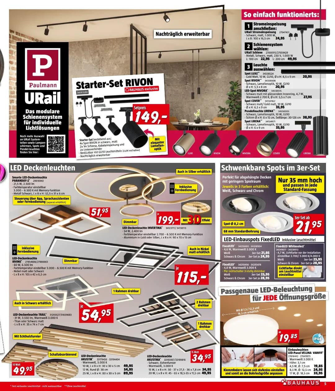 Seite 5 des Bauhaus Flugblatts – November 2026