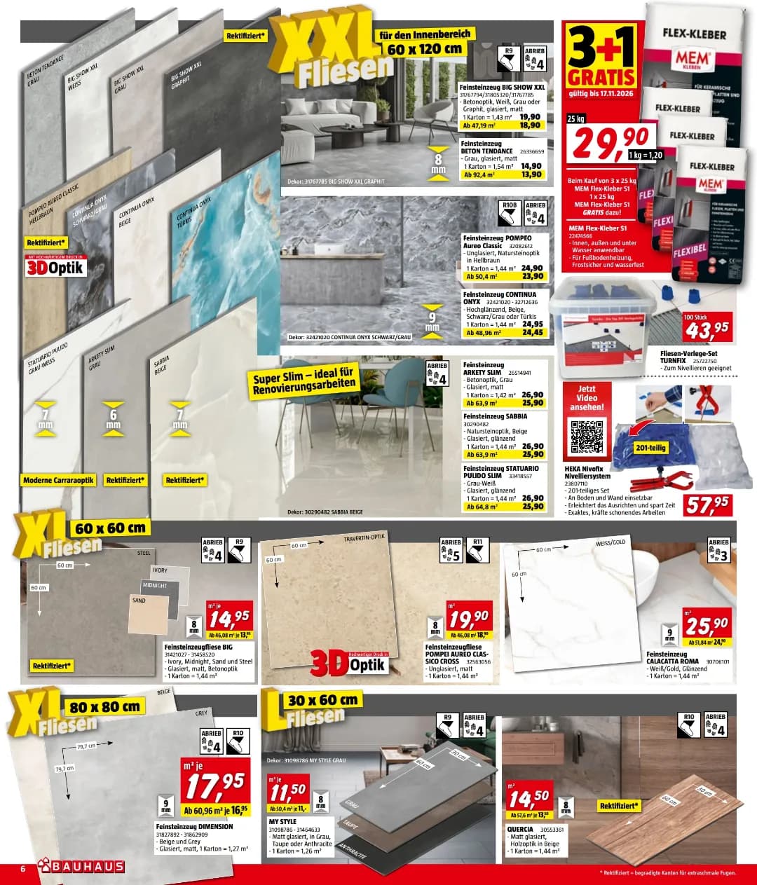 Seite 6 des Bauhaus Flugblatts – November 2026