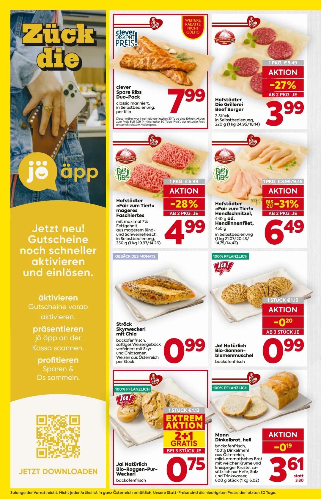 Seite 6 des Billa Flugblatts – Wochenangebote ab 31.07.2026