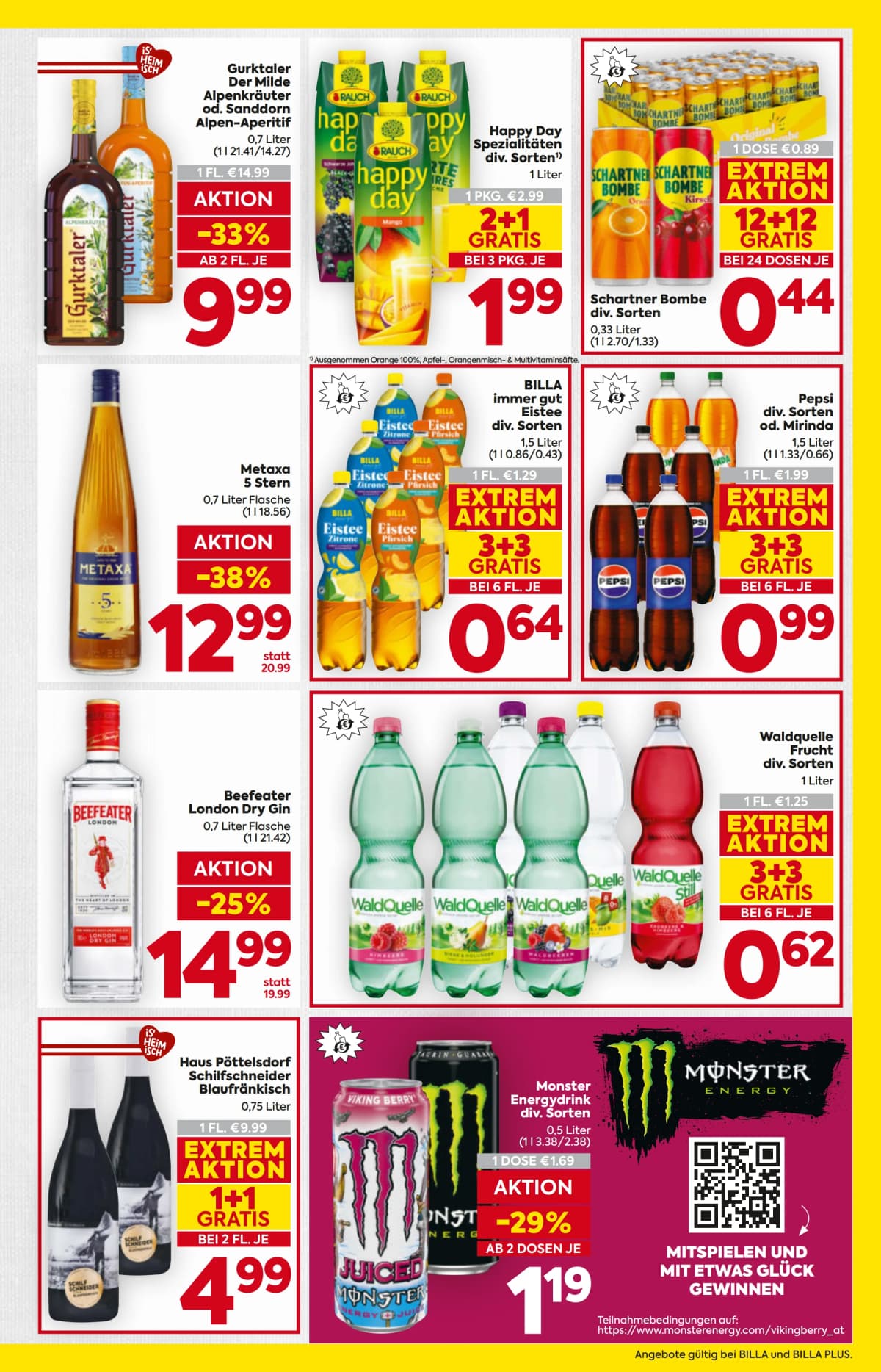 Seite 13 des Billa Flugblatts – Aktuelle Angebote