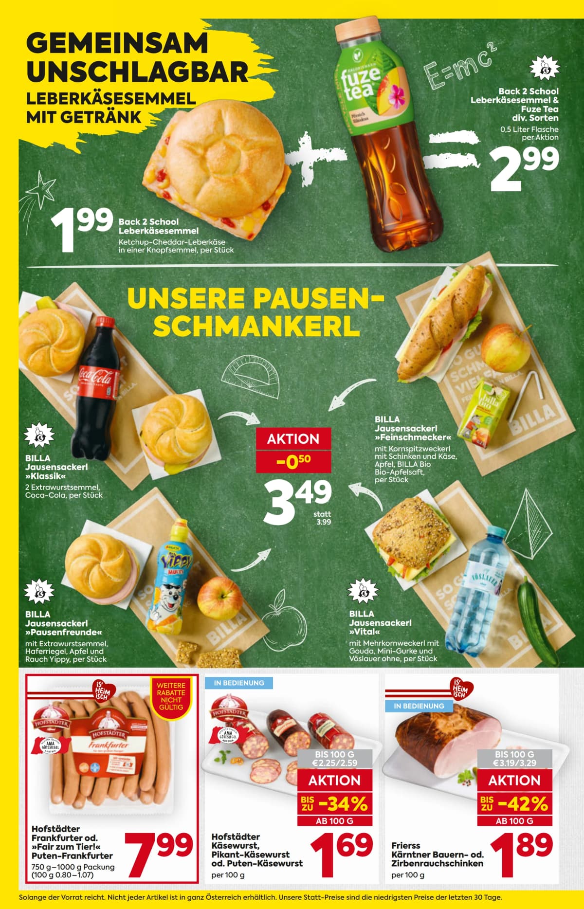 Seite 6 des Billa Flugblatts – Aktuelle Angebote