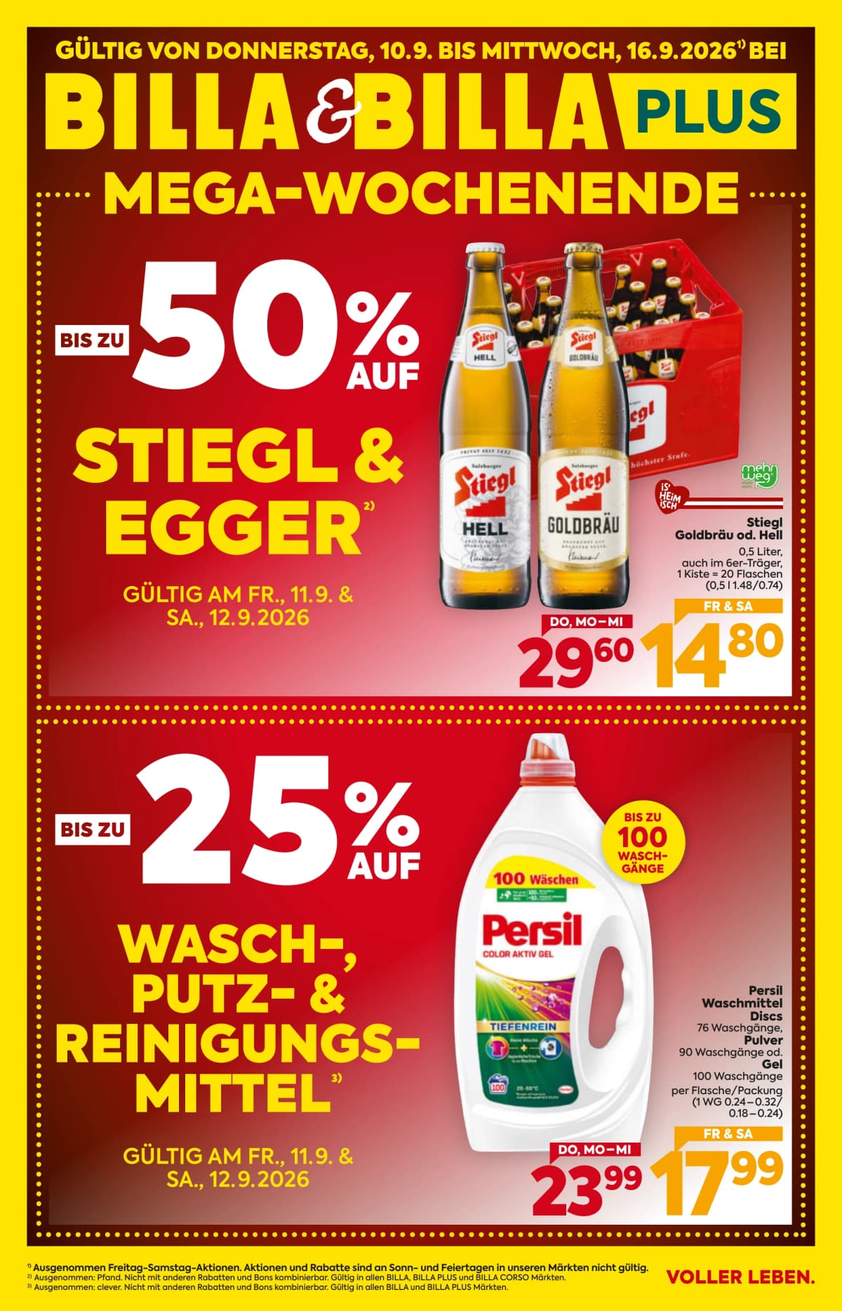Billa Flugblatt ab 10.09.2026. – Aktuelle Angebote