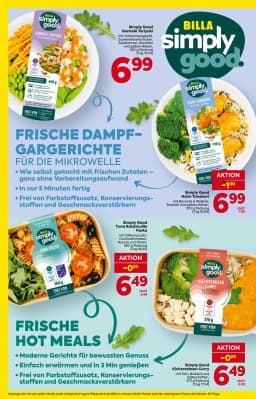 Seite 4 des Billa Prospekts Aktuelle Angebote