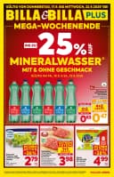 Titelblatt des Billa Prospekts Aktuelle Angebote