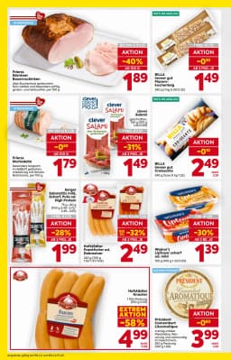Seite 8 des Billa Prospekts Aktuelle Angebote