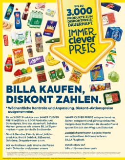 Seite 2 des Billa Prospekts Aktuelle Angebote