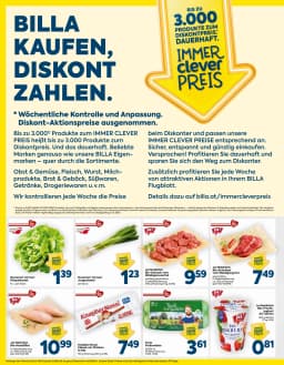 Seite 2 des Billa Prospekts Aktuelle Angebote