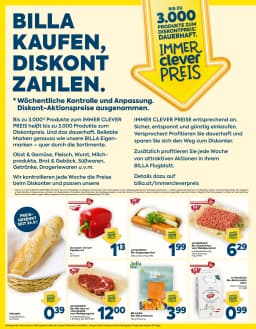 Seite 2 des Billa Prospekts Aktuelle Angebote