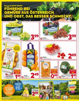 Seite 4 des Billa Prospekts Aktuelle Angebote