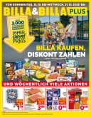 Titelblatt des Billa Prospekts Aktuelle Angebote