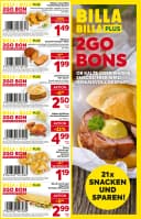 Titelblatt des Billa Prospekts 2Go Bons