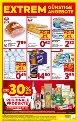 Seite 20 des Billa Prospekts Aktuelle Angebote