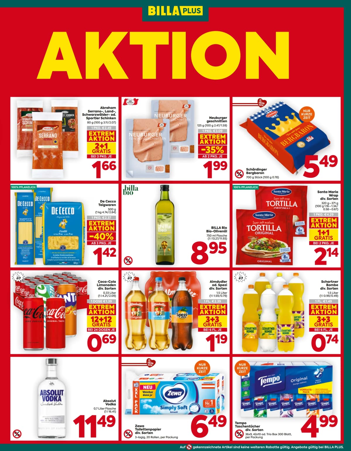 Seite 5 des Billa Plus Flugblatts – Aktuellle Angebote