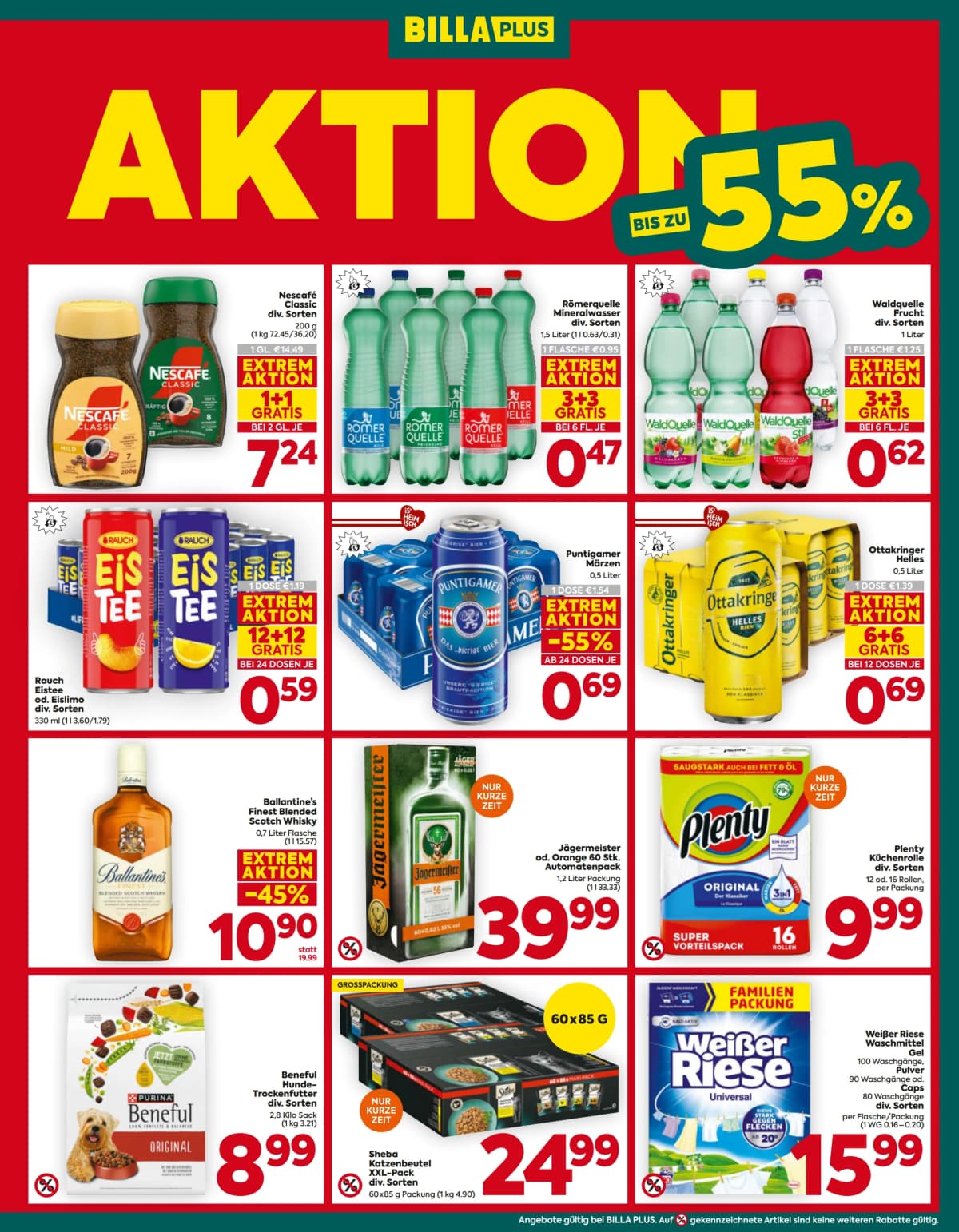 Seite 5 des Billa Plus Flugblatts – Aktuelle Angebote
