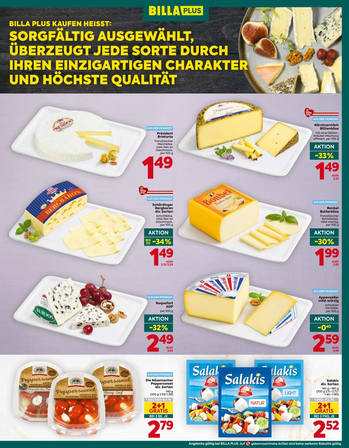 Seite 11 des Billa Plus Flugblatts – Aktuelle Angebote