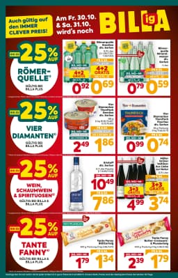 Seite 2 des Billa Plus Prospekts Aktuelle Angebote
