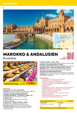 Seite 6 des Billa Reisen Prospekts Rundreisen-Highlights 2026-27