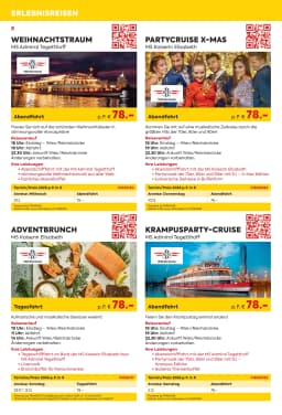 Seite 8 des Billa Reisen Prospekts Erlebnisreise Highlights 2026/27 
