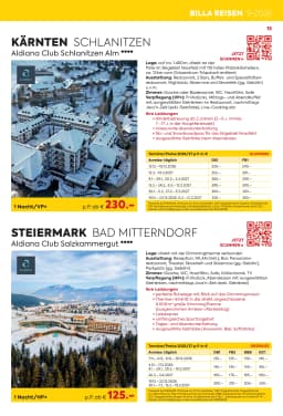Seite 15 des Billa Reisen Prospekts Erlebnisreise Highlights 2026/27 