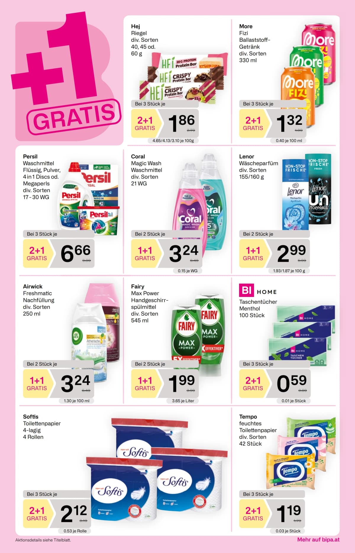 Seite 4 des Bipa Flugblatts – Aktuelle Angebote