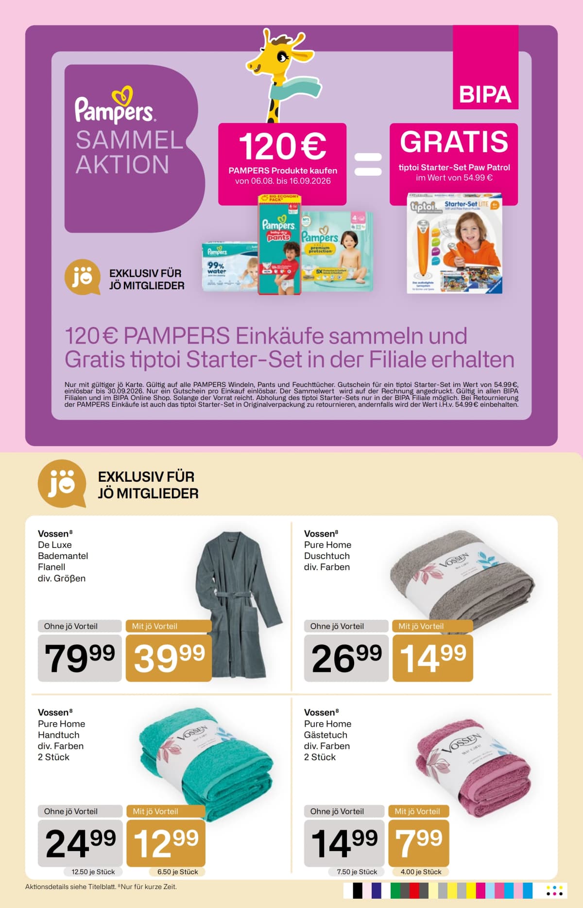 Seite 6 des Bipa Flugblatts – Aktuelle Angebote ab 09.09.2026.
