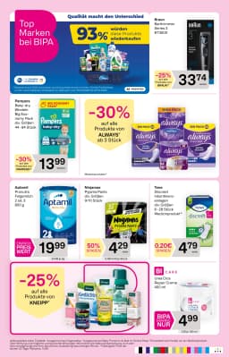 Seite 4 des Bipa Prospekts Aktuelle Angebote