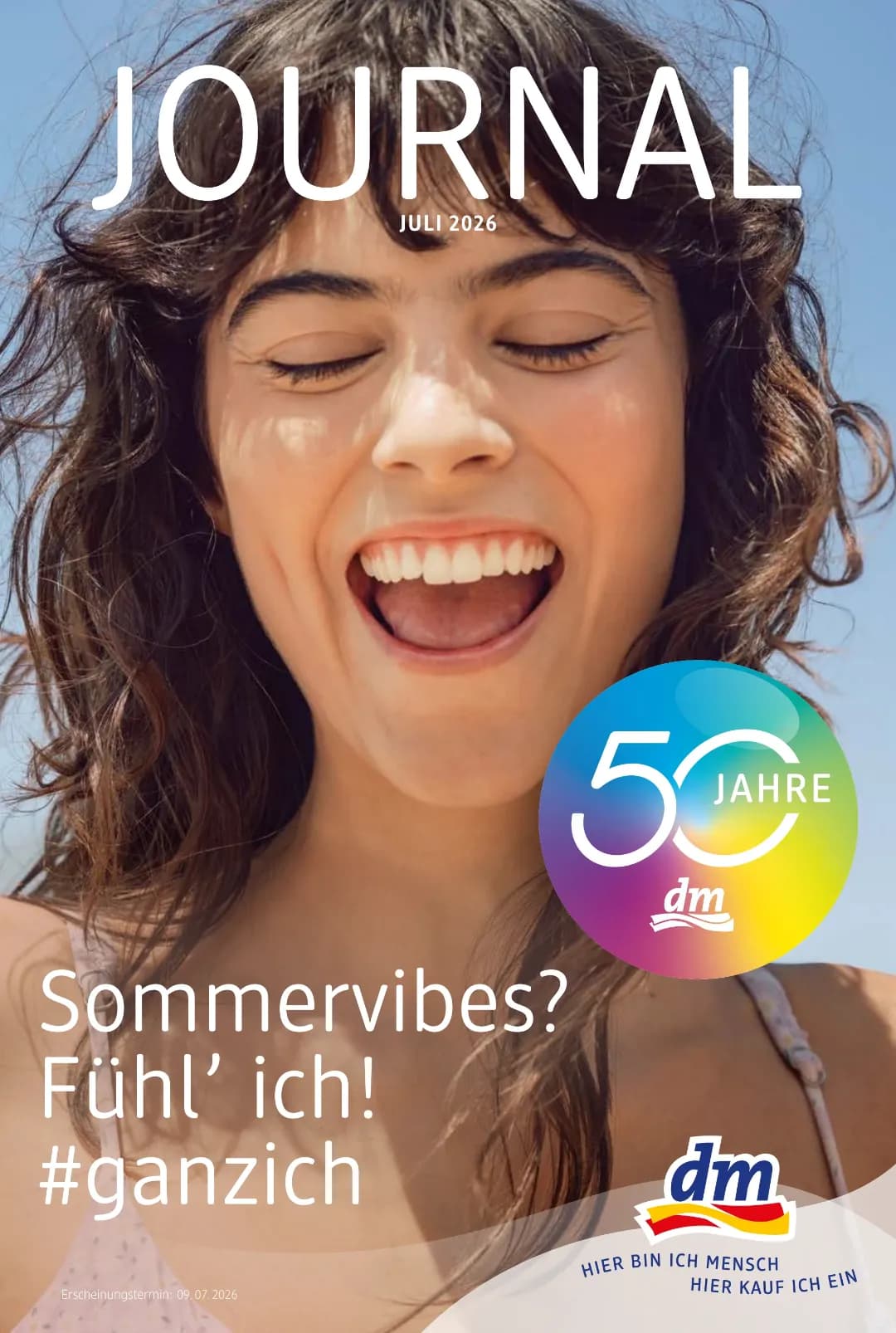 Seite 1 des Dm Flugblatts – Juli 2026 ab 31.07.2026