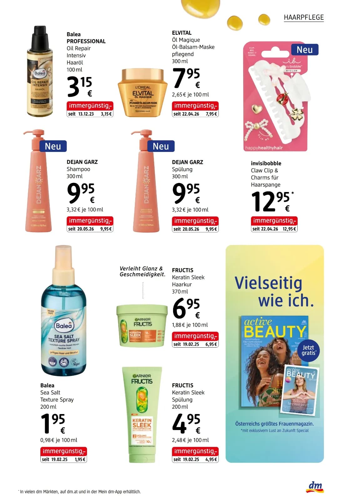 Seite 11 des Dm Flugblatts – Juli 2026 ab 31.07.2026