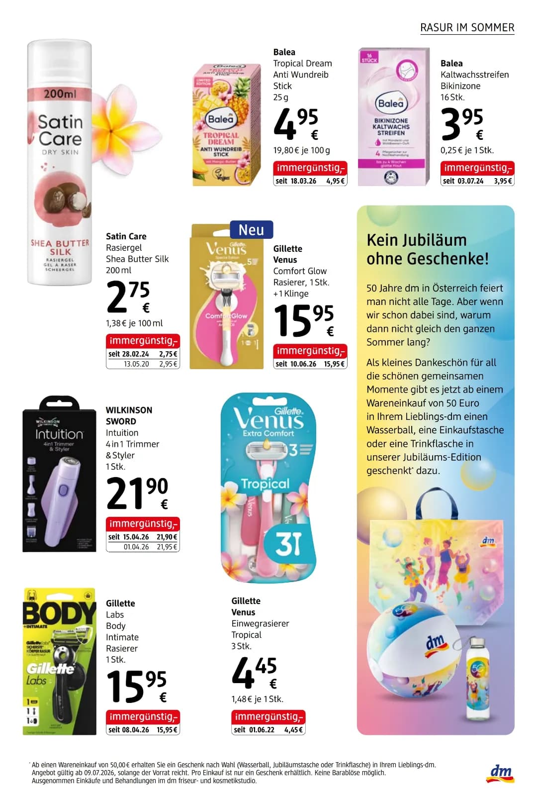 Seite 15 des Dm Flugblatts – Juli 2026 ab 31.07.2026