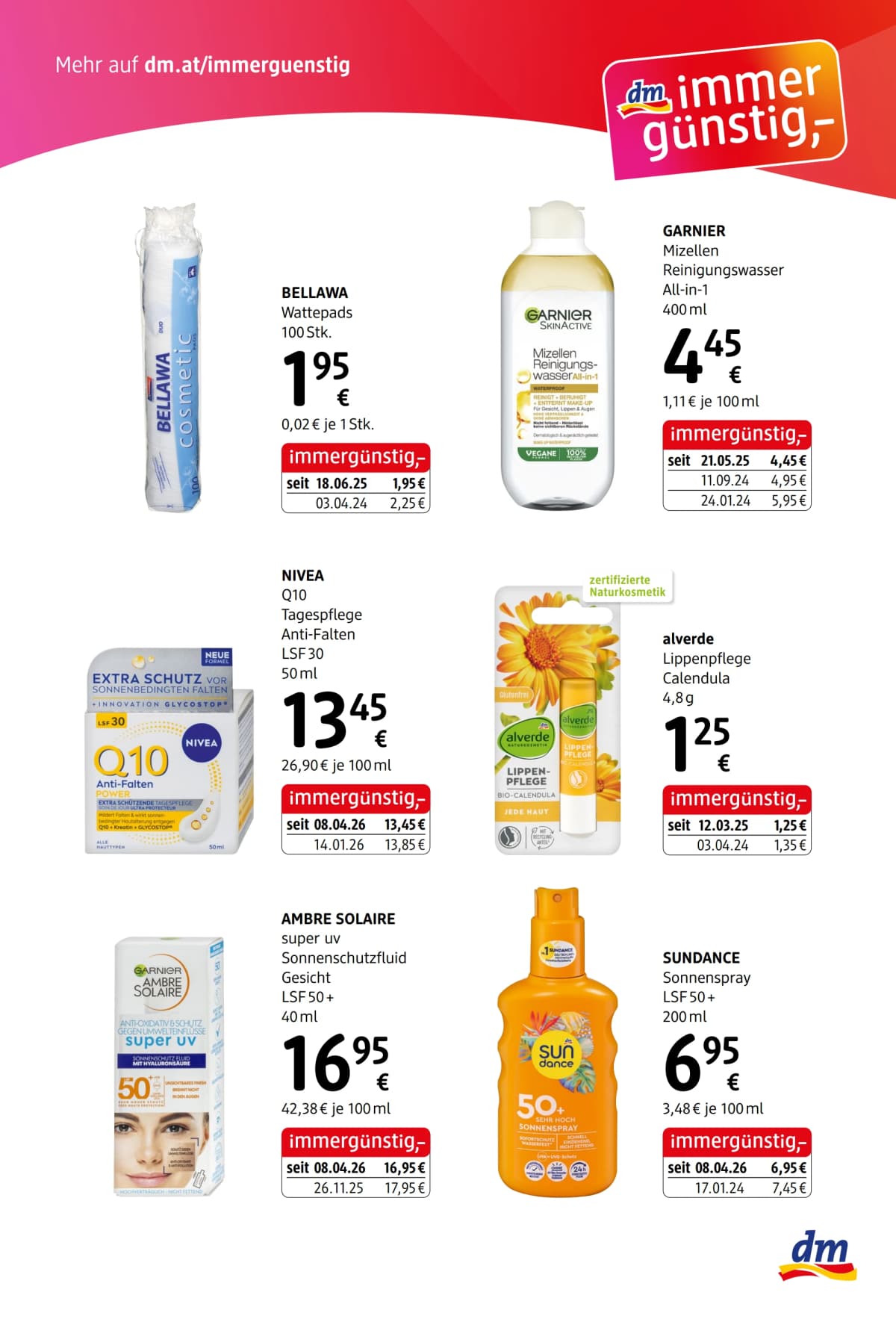 Seite 2 des Dm Flugblatts – Express  ab 31.07.2026