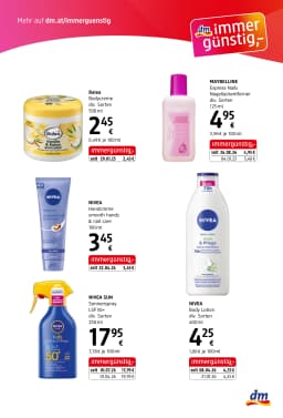 Seite 3 des Dm Prospekts Express August 2026