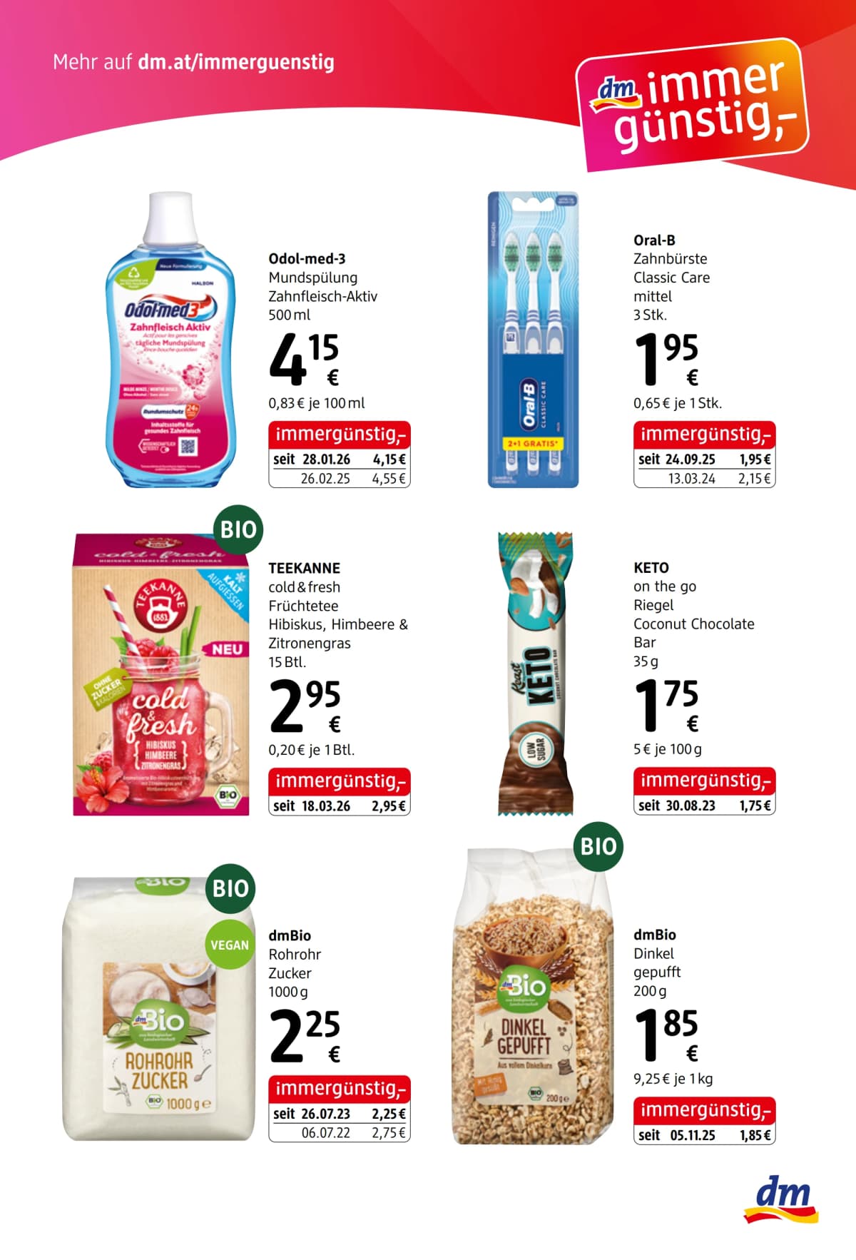 Seite 6 des Dm Flugblatts – Express August 2026 ab 09.09.2026.