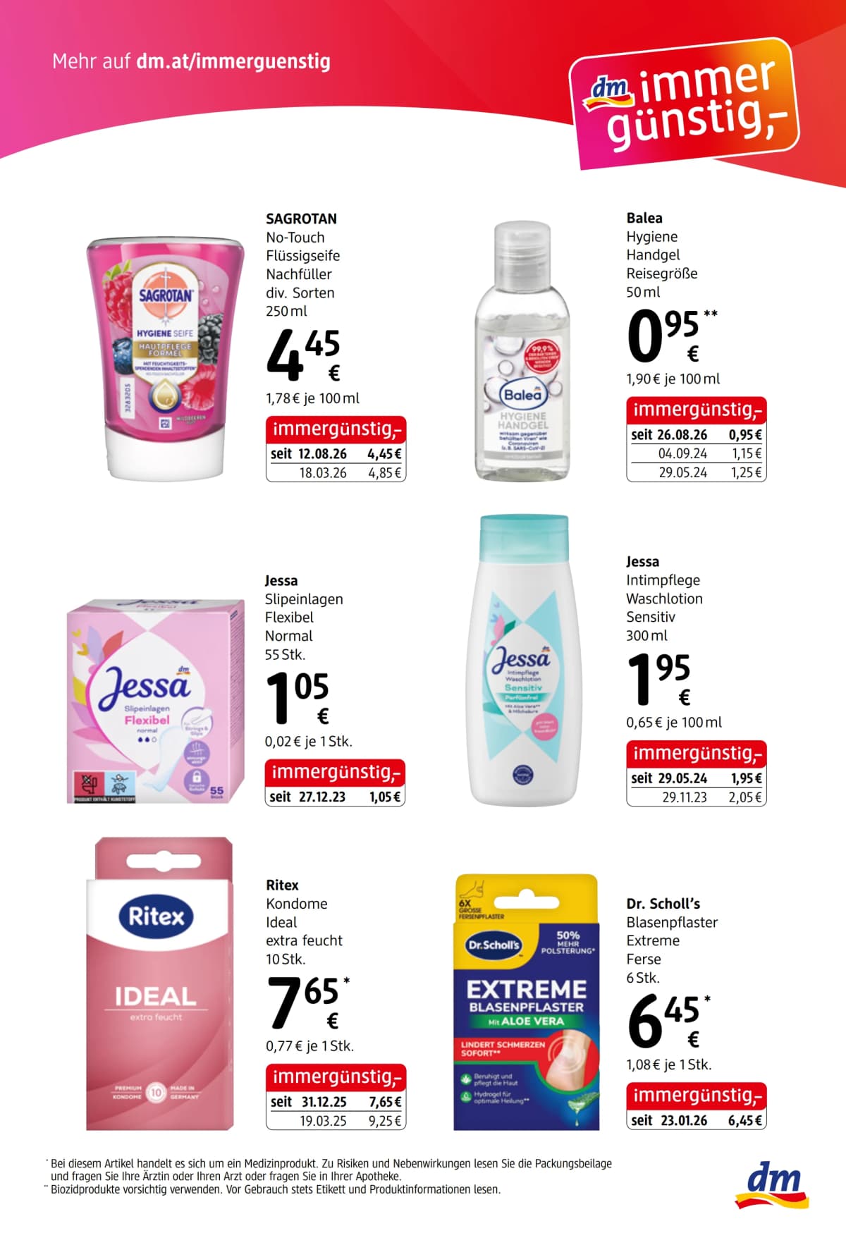 Seite 9 des Dm Flugblatts – Express August 2026 ab 09.09.2026.