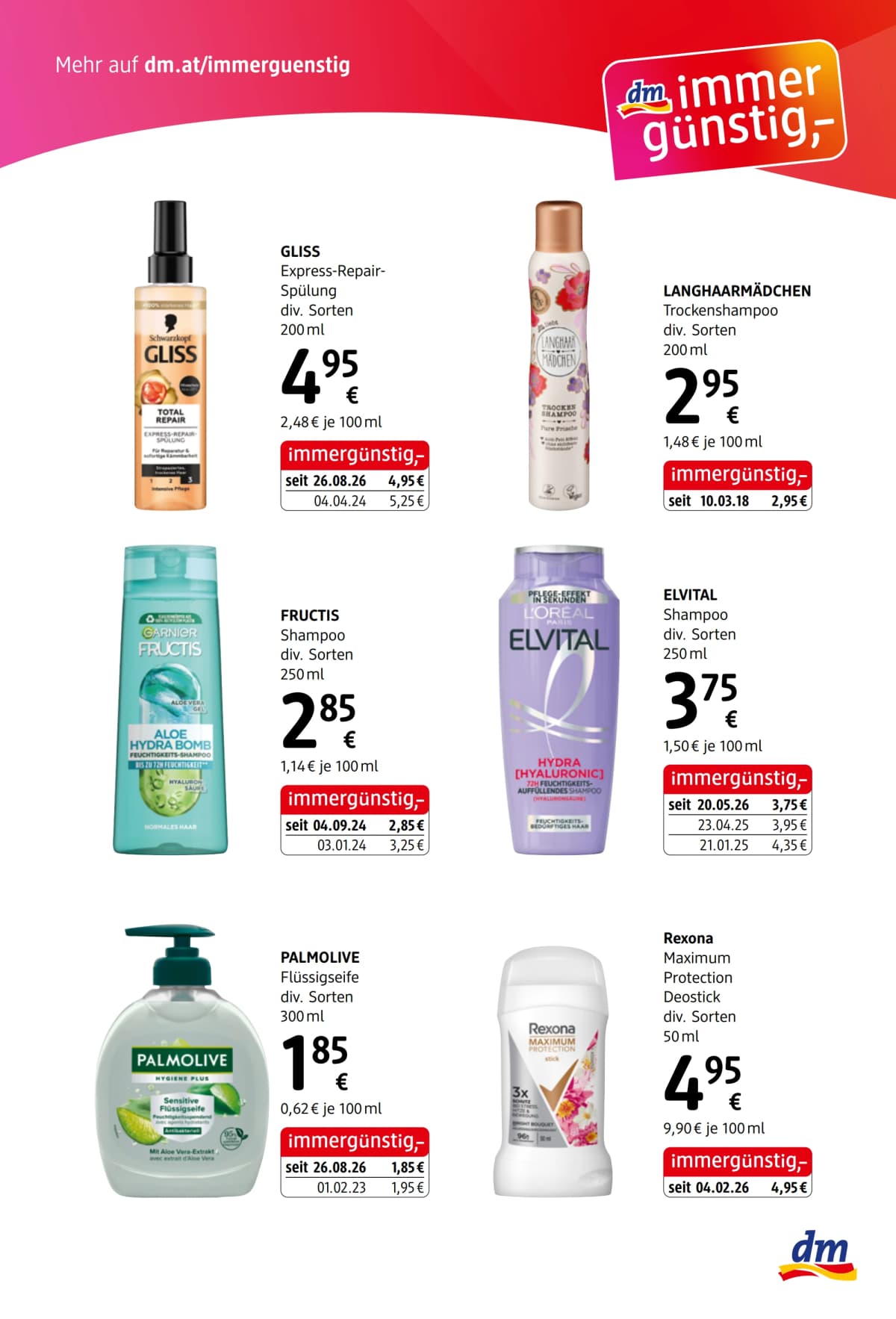 Seite 4 des Dm Flugblatts – Express 