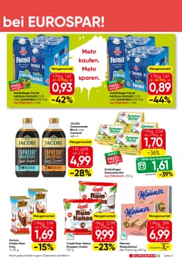 Seite 5 des Eurospar Prospekts Aktuelle Angebote