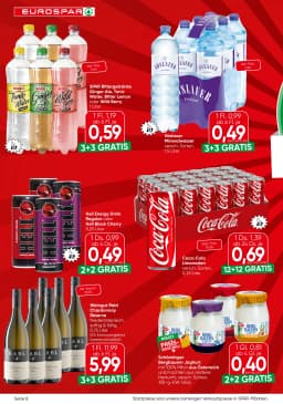Seite 8 des Eurospar Prospekts Aktuelle Angebote