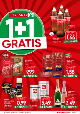 Seite 9 des Eurospar Prospekts Aktuelle Angebote