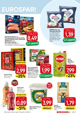 Seite 11 des Eurospar Prospekts Aktuelle Angebote
