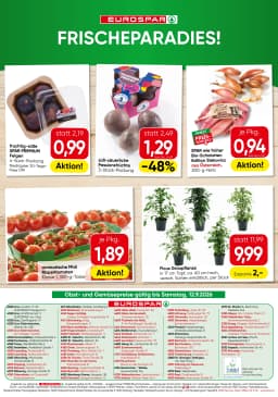 Seite 16 des Eurospar Prospekts Aktuelle Angebote