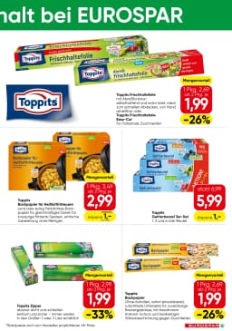 Seite 19 des Eurospar Prospekts Aktuelle Angebote