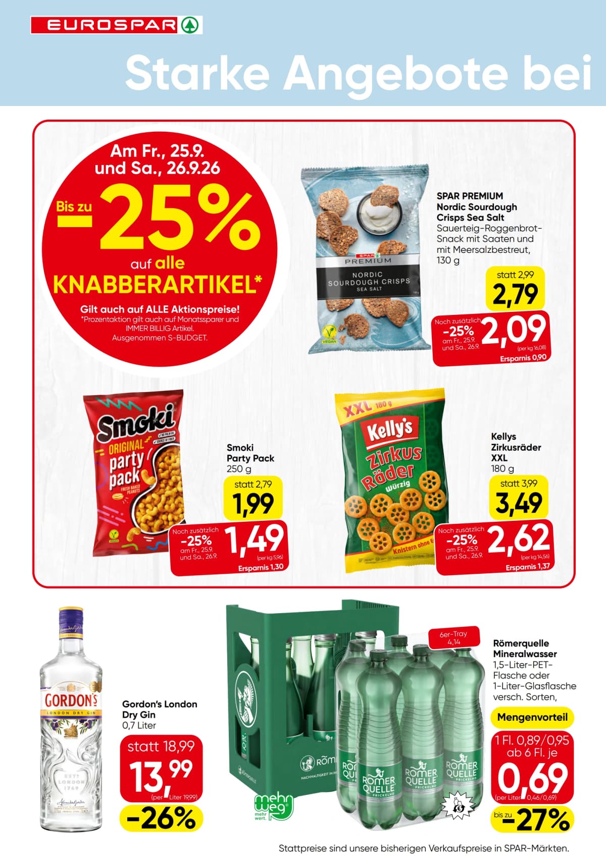 Seite 10 des Eurospar Flugblatts – Aktuelle Angebote