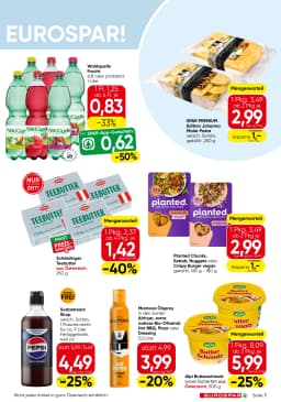Seite 11 des Eurospar Prospekts Aktuelle Angebote