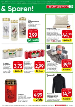 Seite 15 des Eurospar Prospekts Aktuelle Angebote