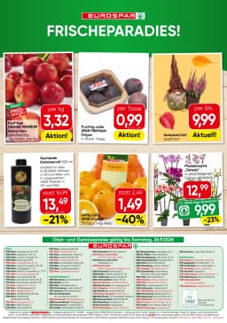 Seite 16 des Eurospar Prospekts Aktuelle Angebote